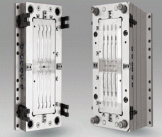 歯ブラシハンドルインジェクションモールド