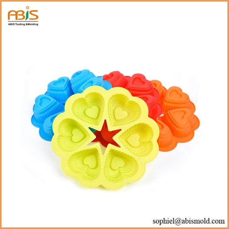 Cake Rubber Injection Silicone Mold Mould